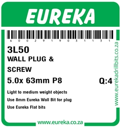 3L50 - Wall Plug & Screw -3L50_label_T